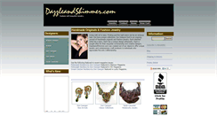 Desktop Screenshot of dazzleandshimmer.com